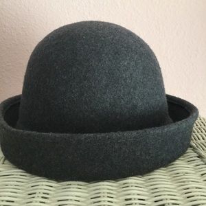 Vintage Style Dome Cloche Wool Hat